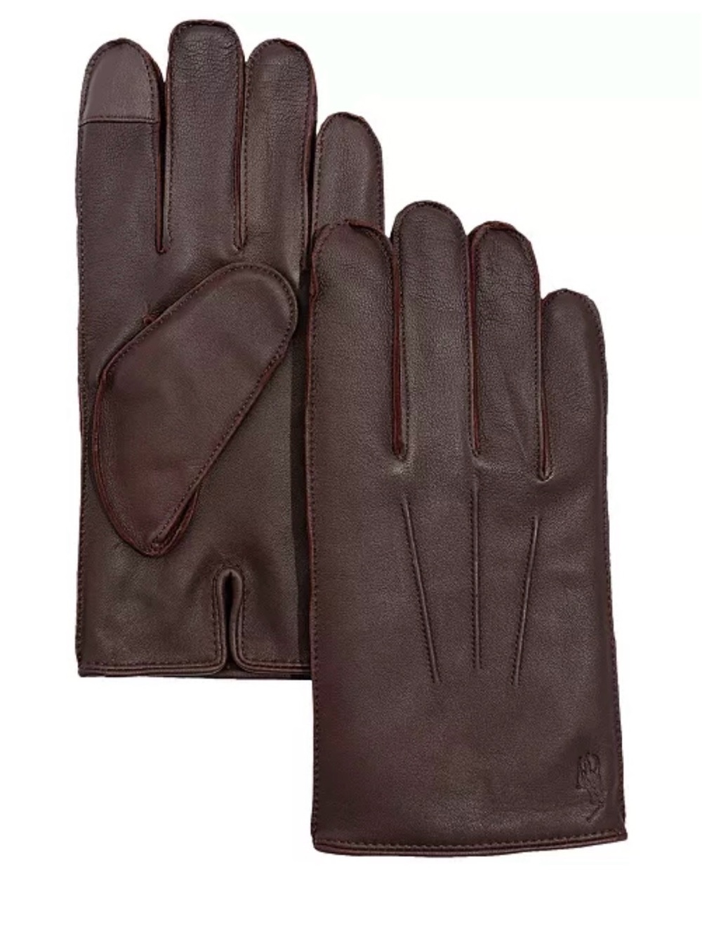 Polo Ralph Lauren Men's Water-Repellent Leather Gloves